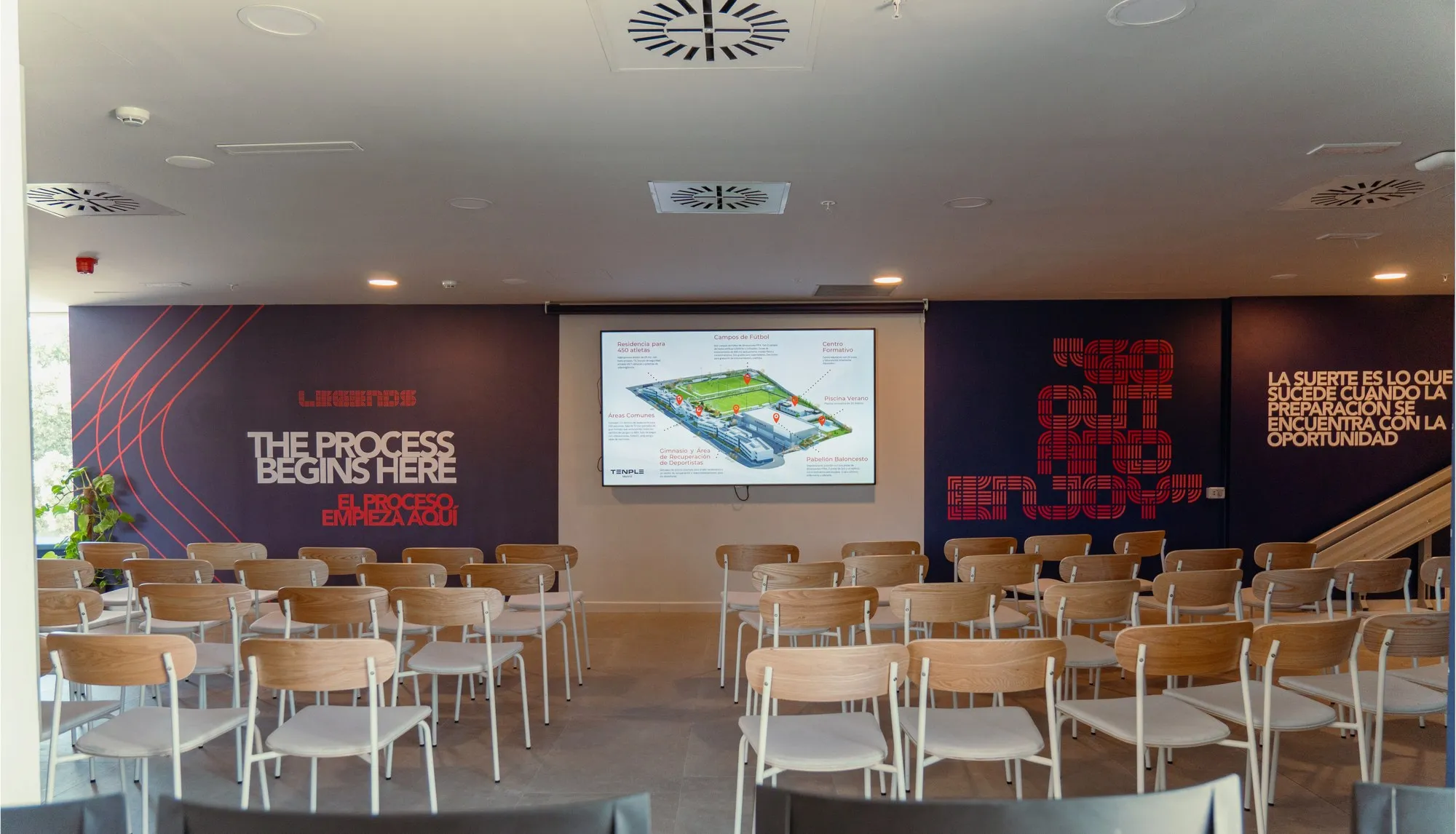 Sala de presentaciones